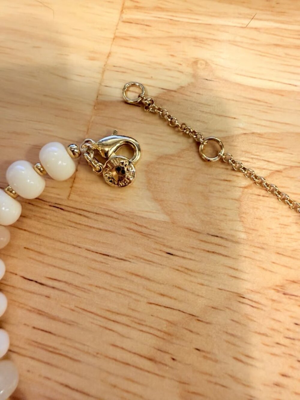 JCrew neutral beaded necklace - Picture 3 of 4